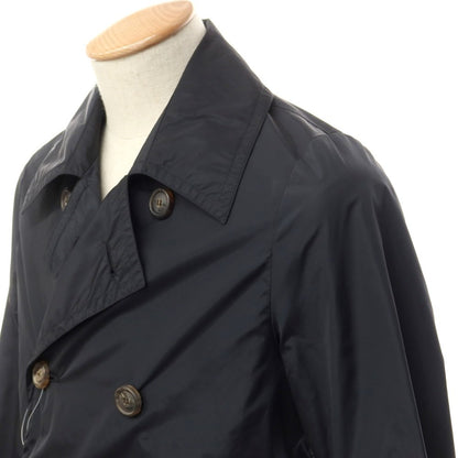 [Used] Felisi nylon double-breasted coat, navy [S] [Condition rank B] [Men&