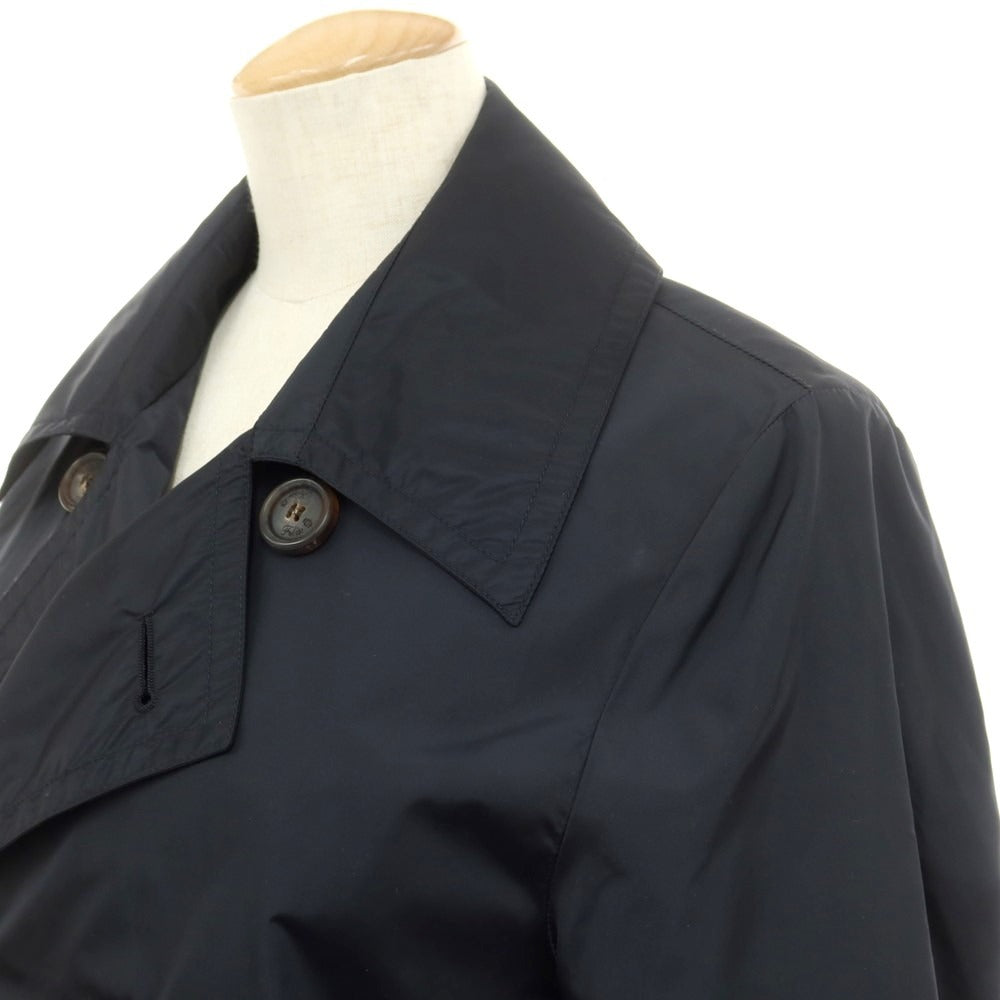 [Used] Felisi nylon double-breasted coat, navy [S] [Condition rank B] [Men&