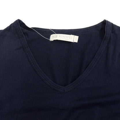 [Used] SUNSPEL Cotton V-neck long sleeve T-shirt Navy [Size S] [NVY] [S/S/A/W] [Condition Rank C] [Men&