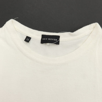 [Used] GUY ROVER Cotton pile crew neck short sleeve T-shirt White [Size XS] [WHT] [S/S] [Condition Rank B] [Men&