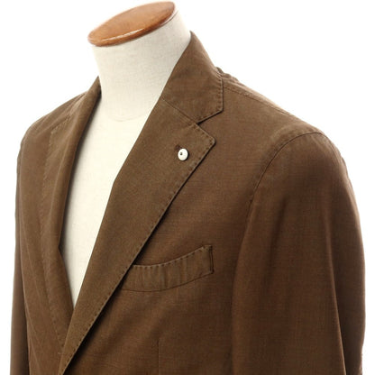 [New Outlet] LBM1911 Washed Wool Casual Jacket Brown [46] [Condition Rank N-] [Men&