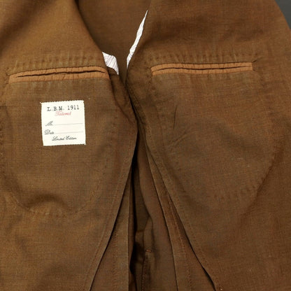 [New Outlet] LBM1911 Washed Wool Casual Jacket Brown [46] [Condition Rank N-] [Men&