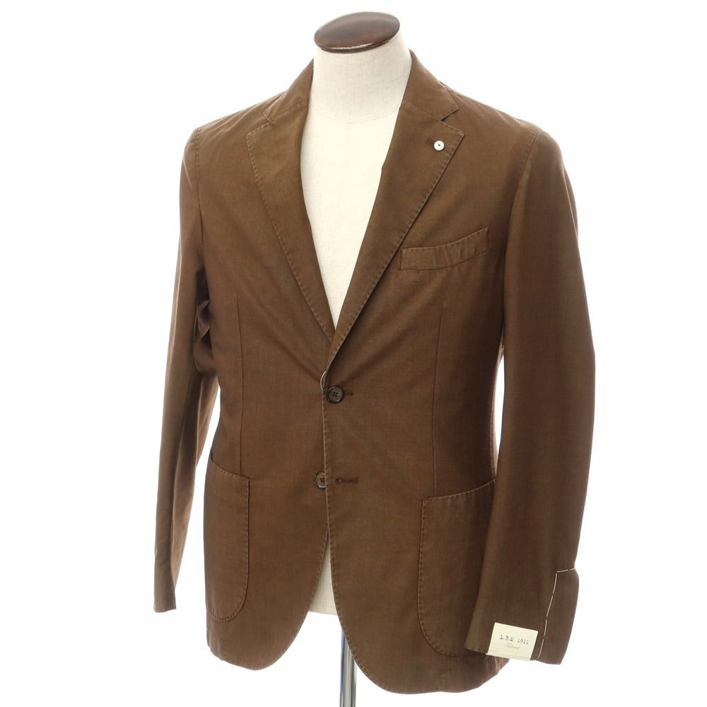 [New] LBM1911 Washed Wool Casual Jacket Brown [48] [Condition Rank N] [Men&