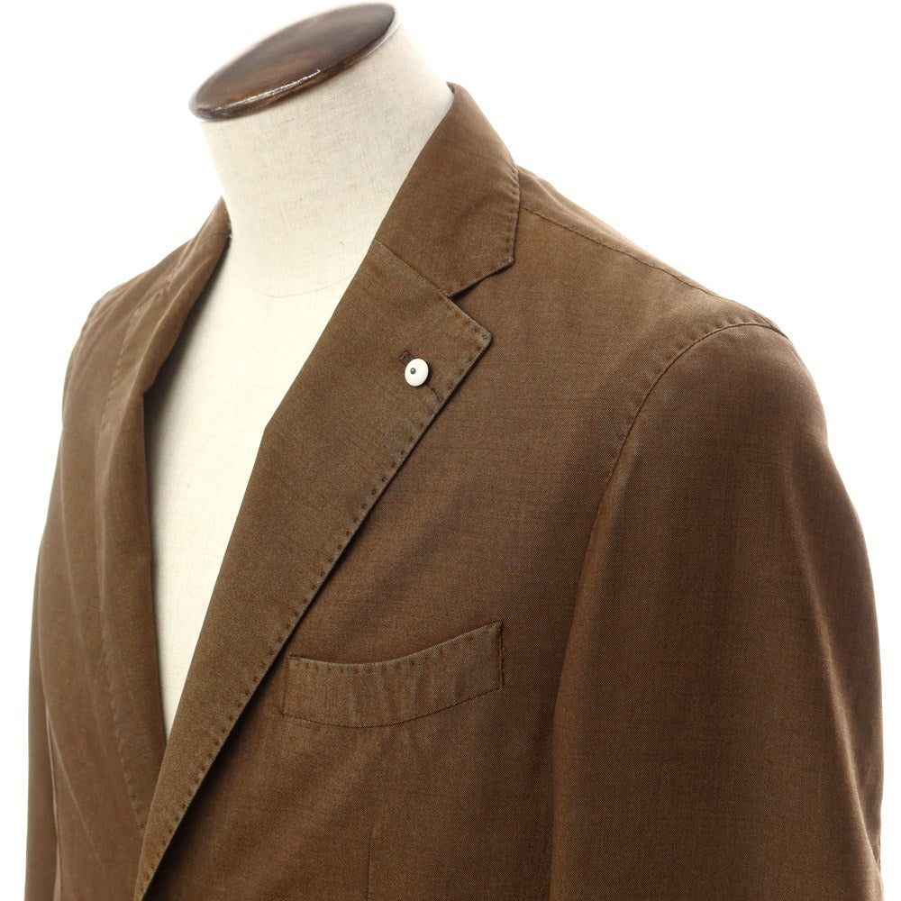 [New] LBM1911 Washed Wool Casual Jacket Brown [48] [Condition Rank N] [Men&