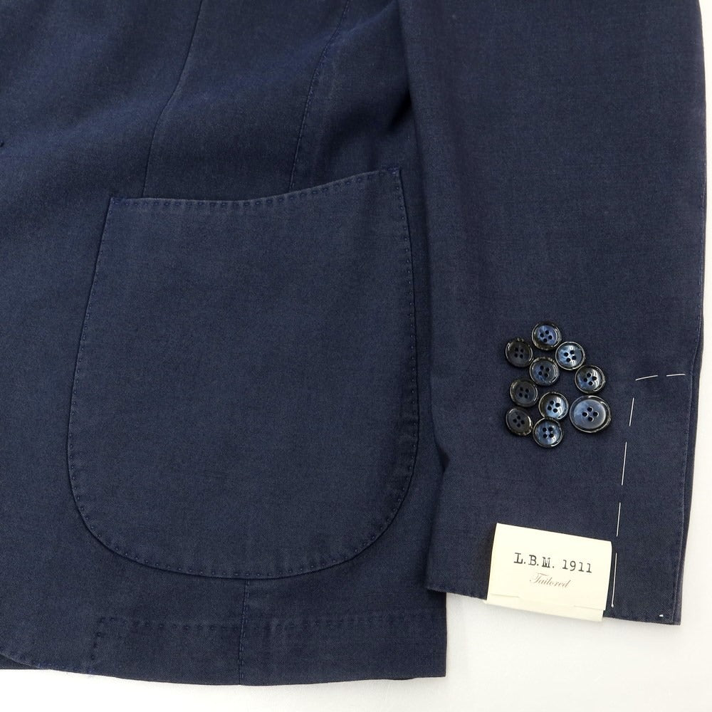 [New] LBM1911 Washed Wool Casual Jacket Navy [46] [Condition Rank N] [Men&