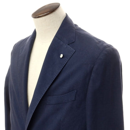 [New] LBM1911 Washed Wool Casual Jacket Navy [50] [Condition Rank N] [Men&