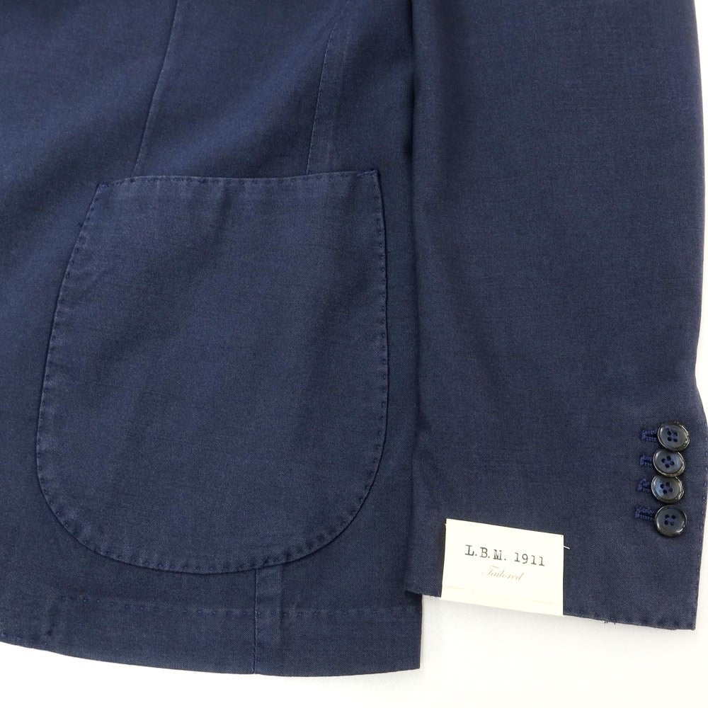 [New] LBM1911 Washed Wool Casual Jacket Navy [50] [Condition Rank N] [Men&