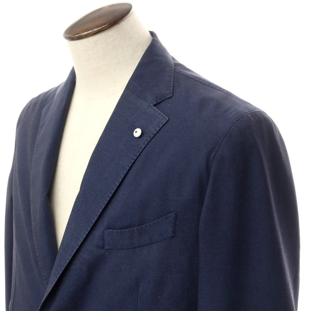 [New] LBM1911 Washed Wool Casual Jacket Navy [52] [Condition Rank N] [Men&