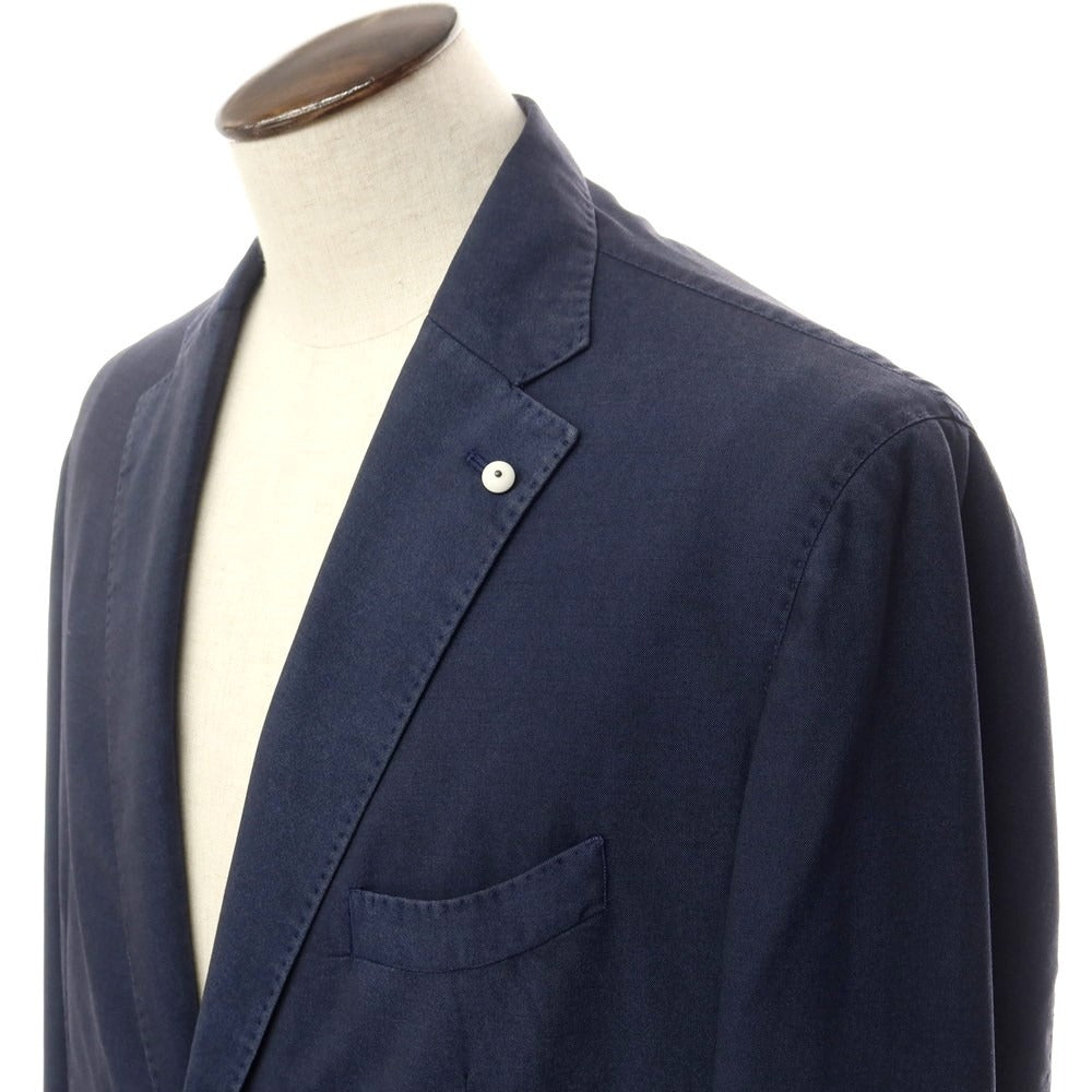 [New] LBM1911 Washed Wool Casual Jacket Navy [58] [Condition Rank N] [Men&