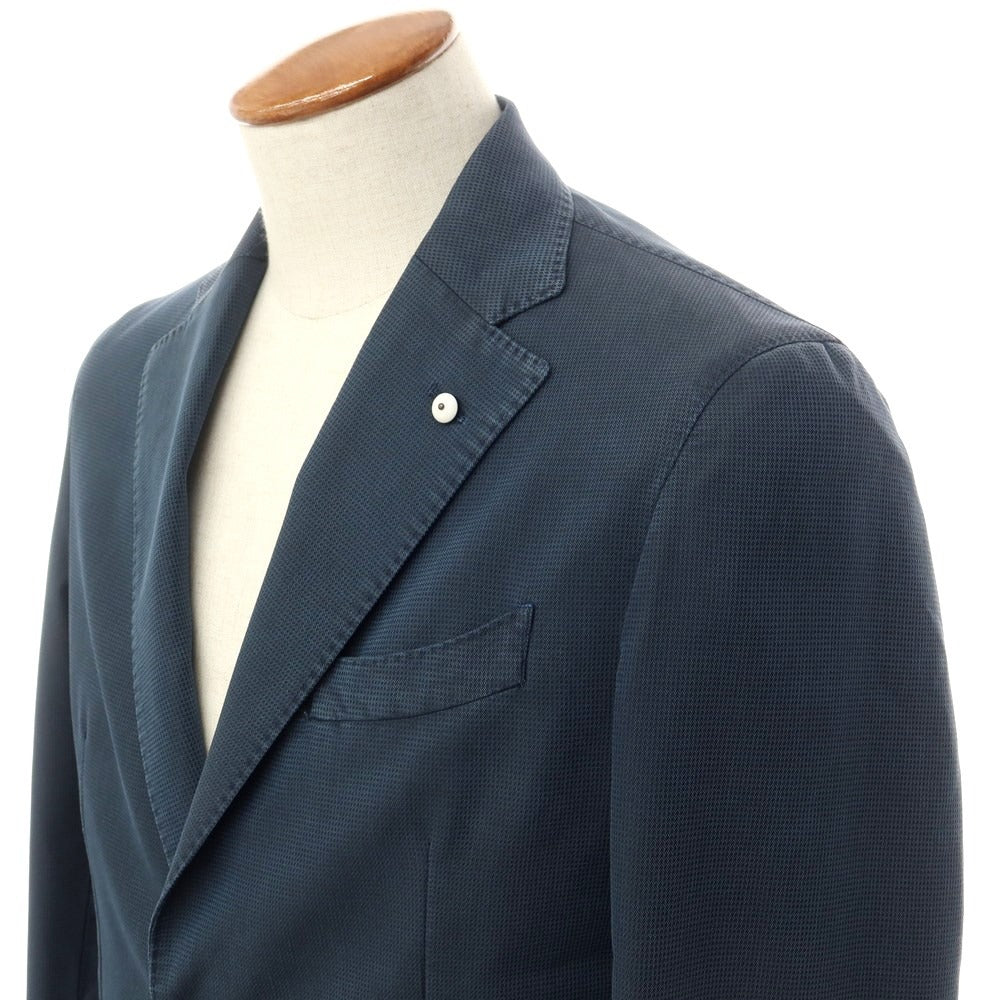 [New] LBM1911 Stretch Cotton Nylon Casual Jacket Navy [46] [Condition Rank N] [Men&