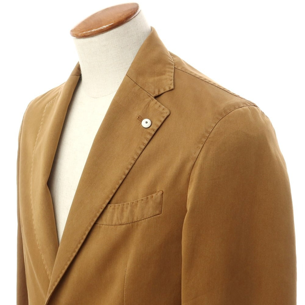 [New Outlet] LBM1911 Cotton 2B Casual Jacket Camel Brown [Size 46] [BRW] [S/S] [Condition Rank N-] [Men&