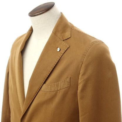 [New] LBM1911 Cotton 2B Casual Jacket Camel Brown [Size 48] [BRW] [S/S] [Condition Rank N] [Men&