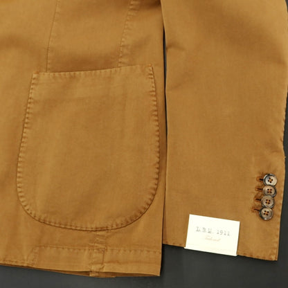 [New] LBM1911 Cotton 2B Casual Jacket Camel Brown [Size 48] [BRW] [S/S] [Condition Rank N] [Men&