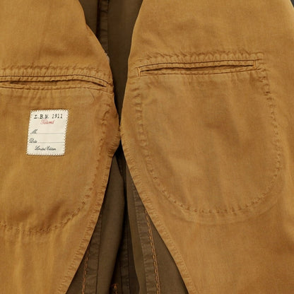 [New] LBM1911 Cotton 2B Casual Jacket Camel Brown [Size 48] [BRW] [S/S] [Condition Rank N] [Men&