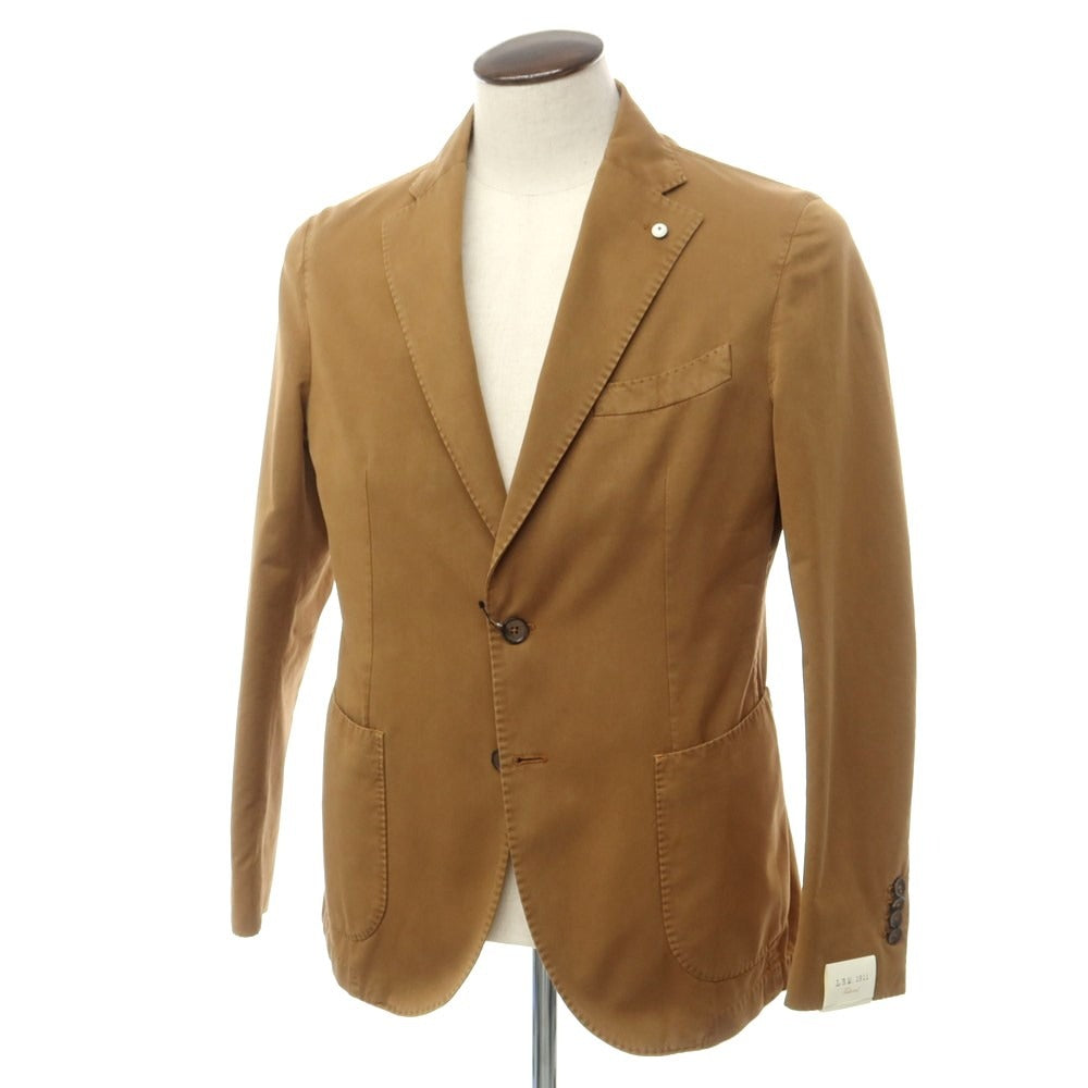 [New] LBM1911 Cotton 2B Casual Jacket Camel Brown [Size 50] [BRW] [S/S] [Condition Rank N] [Men&