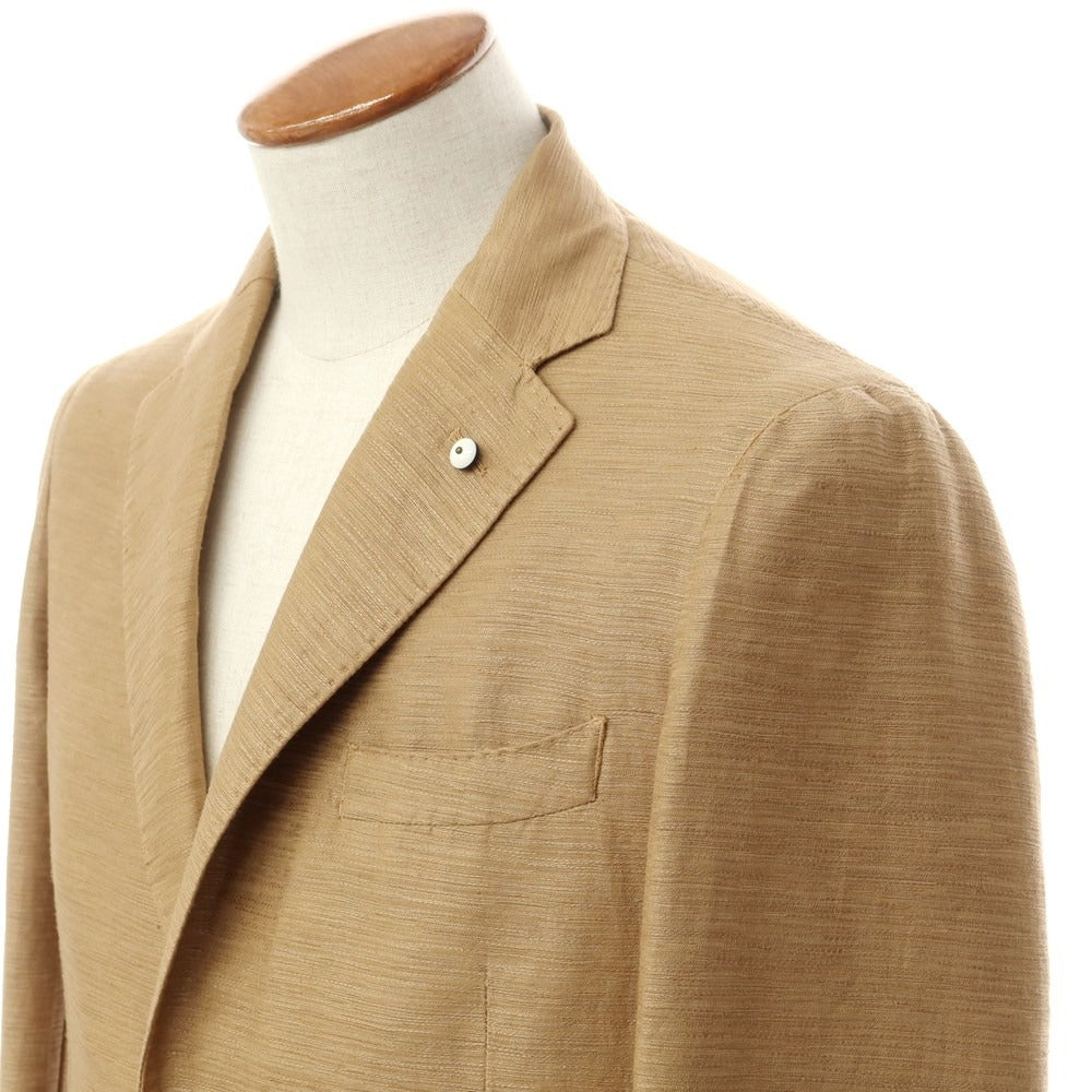 [New] LBM1911 Cotton Linen 2B Casual Jacket Beige [Size 46] [BEI] [S/S] [Condition Rank N] [Men&