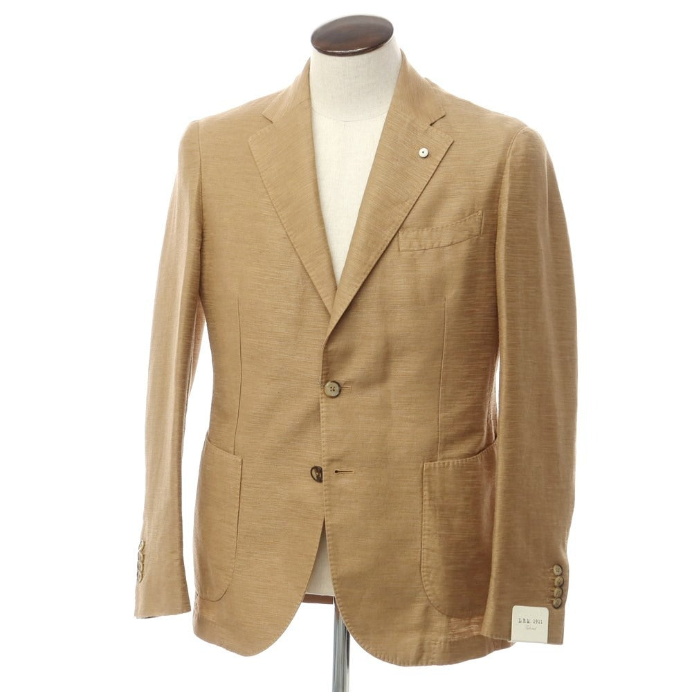 [New] LBM1911 Cotton Linen 2B Casual Jacket Beige [Size 50] [BEI] [S/S] [Condition Rank N] [Men&