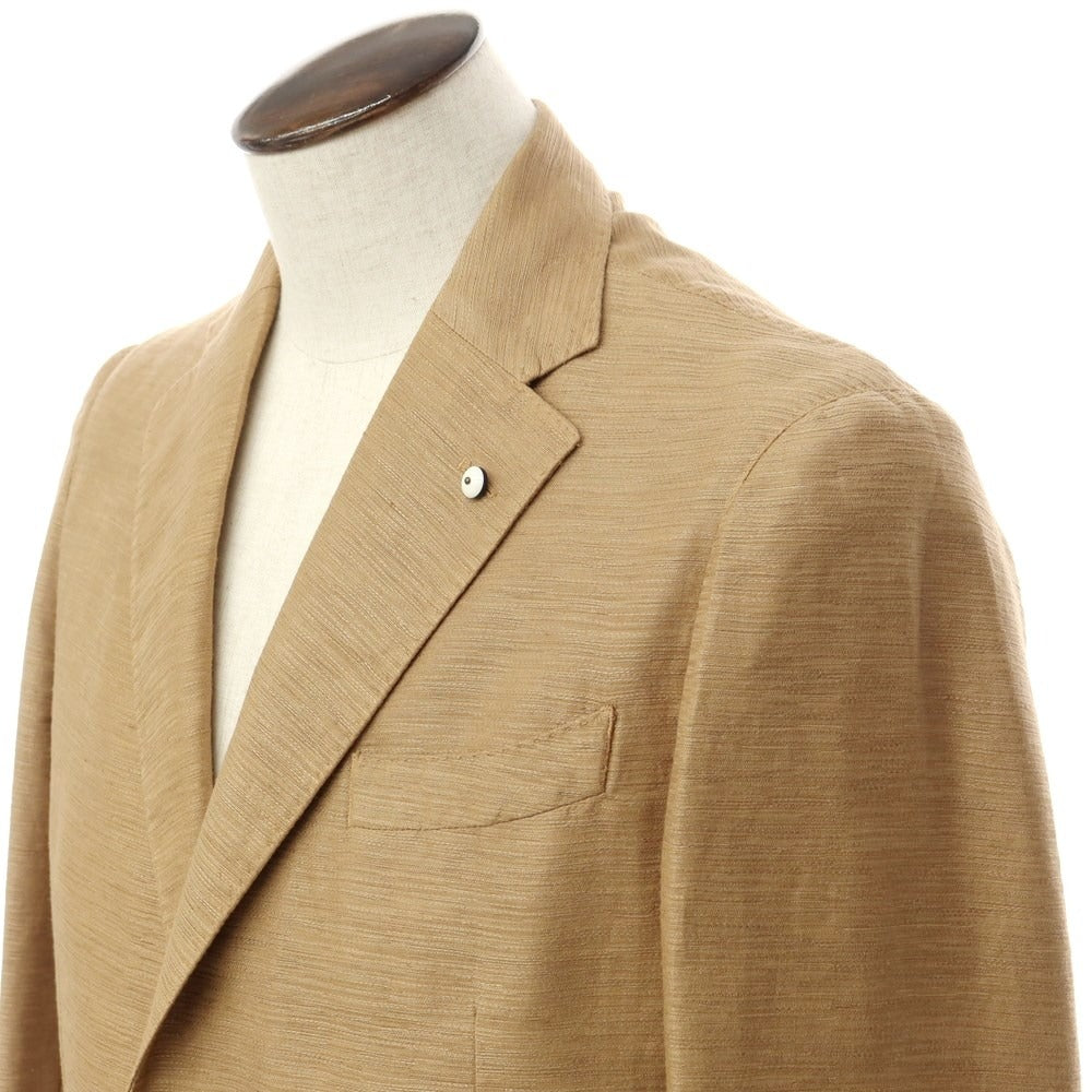 [New] LBM1911 Cotton Linen 2B Casual Jacket Beige [Size 50] [BEI] [S/S] [Condition Rank N] [Men&