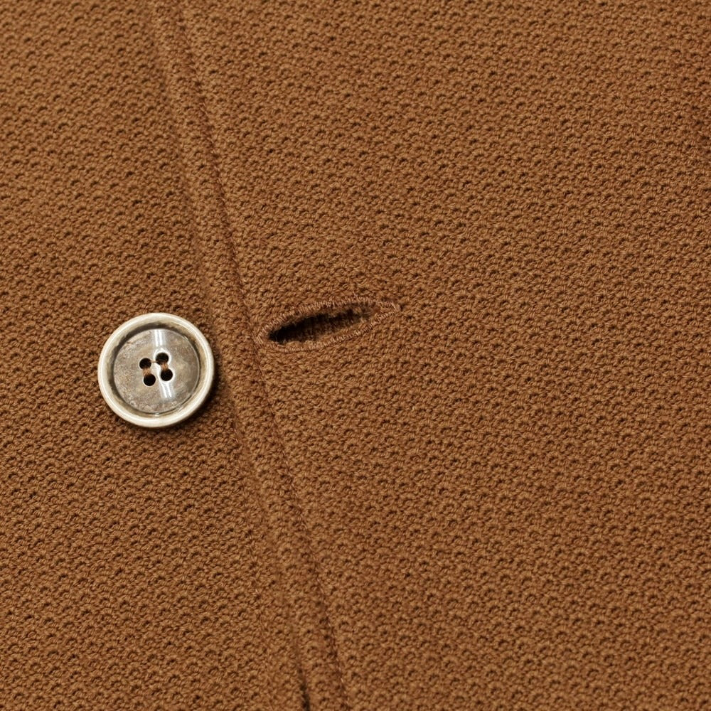 [New Outlet] LBM1911 Cotton Knit 2B Casual Jacket Brown [Size 48] [BRW] [S/S] [Condition Rank N-] [Men&