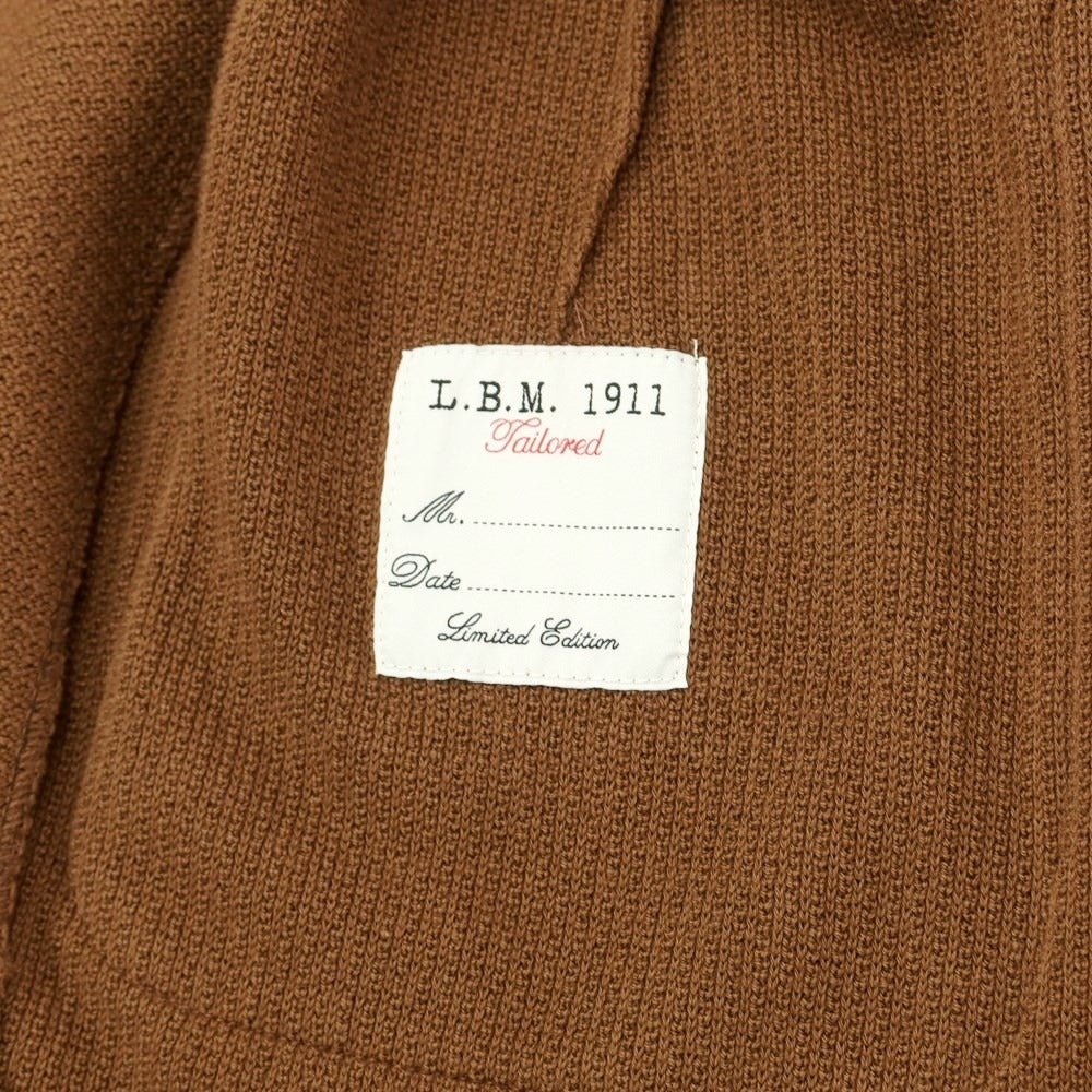 [New Outlet] LBM1911 Cotton Knit 2B Casual Jacket Brown [Size 48] [BRW] [S/S] [Condition Rank N-] [Men&