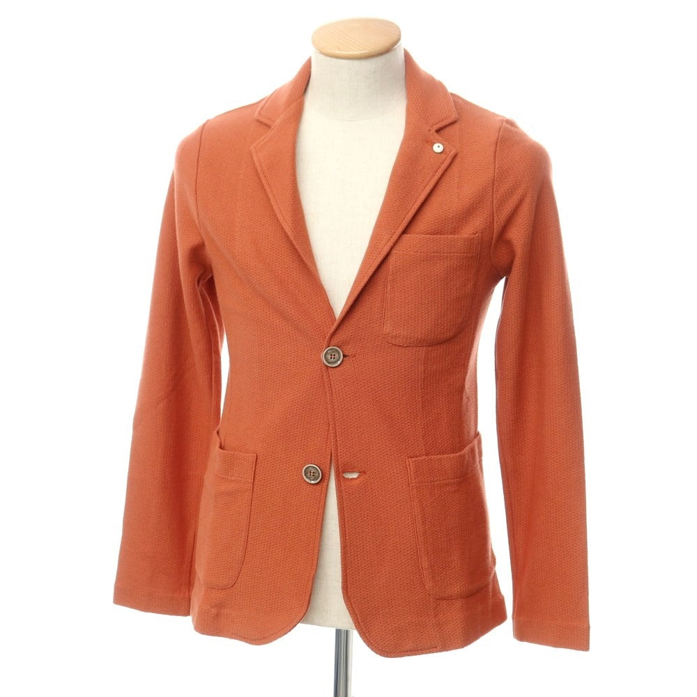 [New] LBM1911 Cotton Knit 2B Casual Jacket Terracotta Color [Size 46] [ORG] [S/S] [Condition Rank N] [Men&