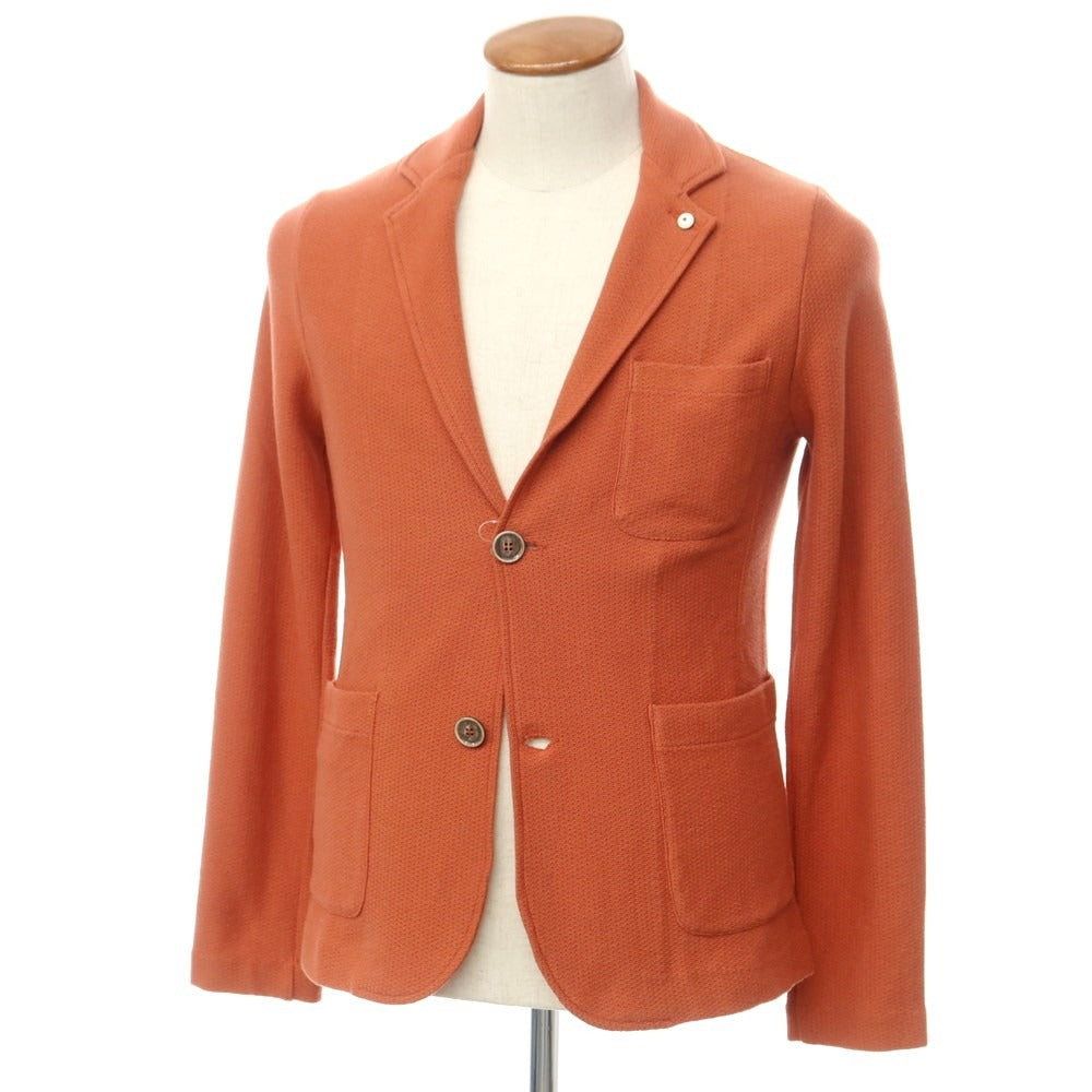 [New] LBM1911 Cotton Knit 2B Casual Jacket Terracotta Color [Size 48] [ORG] [S/S] [Condition Rank N] [Men&