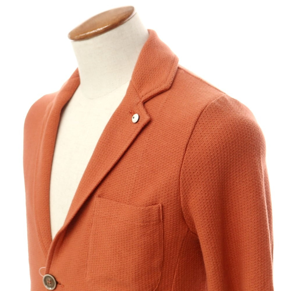 [New] LBM1911 Cotton Knit 2B Casual Jacket Terracotta Color [Size 48] [ORG] [S/S] [Condition Rank N] [Men&