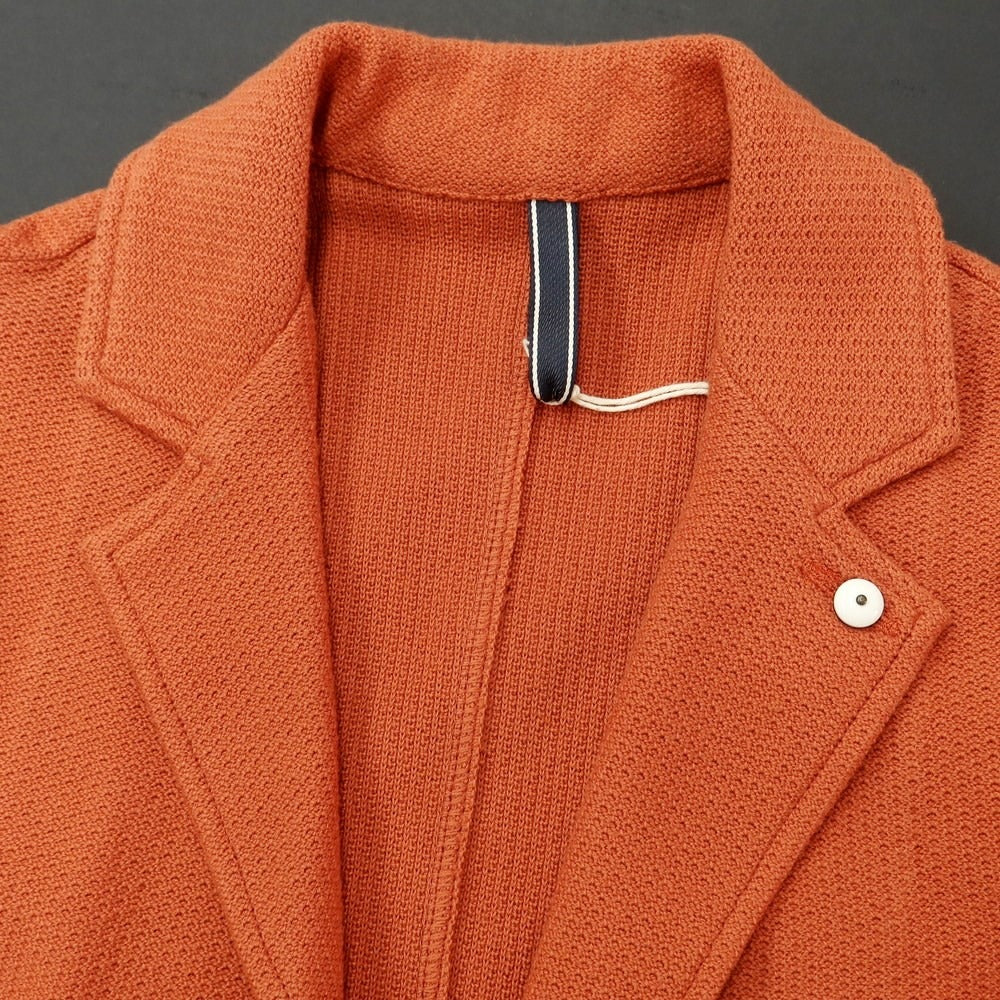 [New] LBM1911 Cotton Knit 2B Casual Jacket Terracotta Color [Size 48] [ORG] [S/S] [Condition Rank N] [Men&