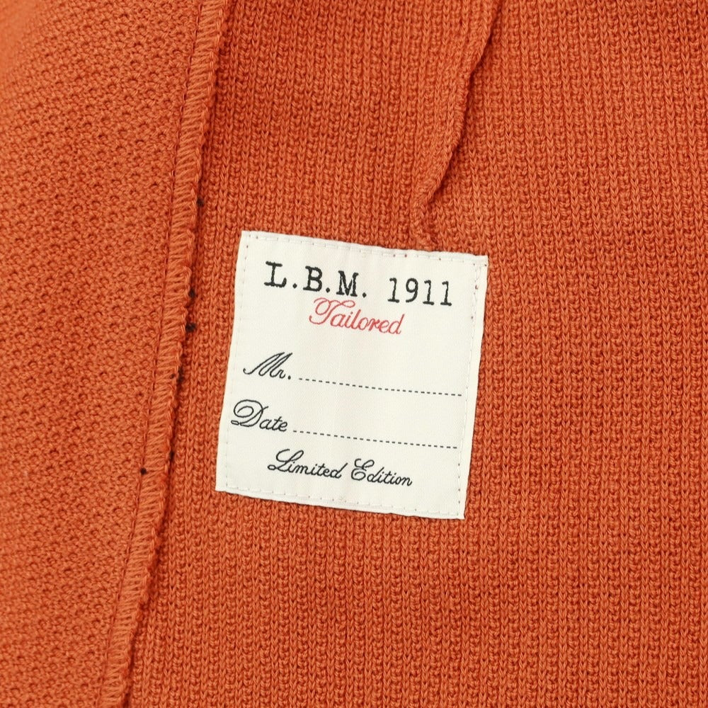 [New] LBM1911 Cotton Knit 2B Casual Jacket Terracotta Color [Size 48] [ORG] [S/S] [Condition Rank N] [Men&