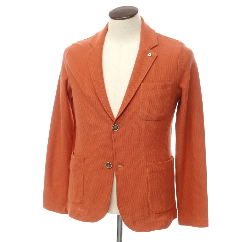 [New] LBM1911 Cotton Knit 2B Casual Jacket Terracotta Color [Size 52] [ORG] [S/S] [Condition Rank N] [Men&