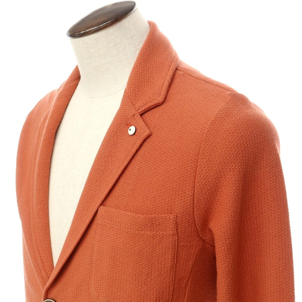 [New] LBM1911 Cotton Knit 2B Casual Jacket Terracotta Color [Size 52] [ORG] [S/S] [Condition Rank N] [Men&