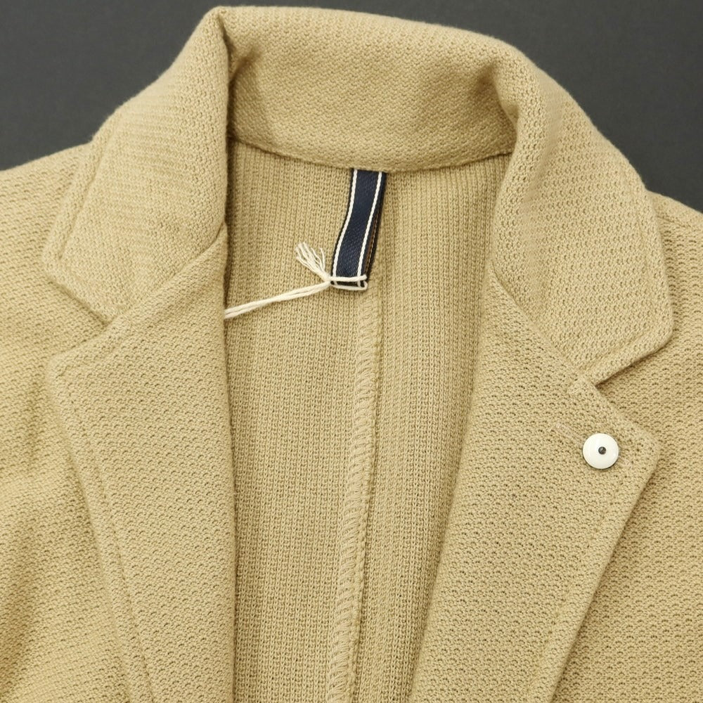 [New] LBM1911 Cotton Knit 2B Casual Jacket Beige [Size 46] [BEI] [S/S] [Condition Rank N] [Men&