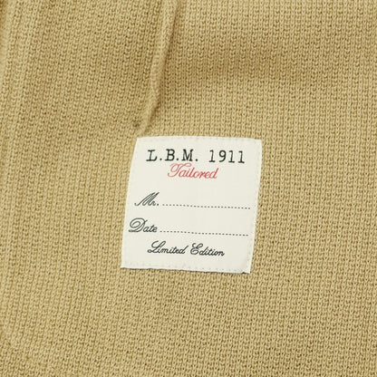 【新品】エルビーエム1911 L.B.M.1911 コットンニット 2B カジュアルジャケット ベージュ【サイズ46】【BEI】【S/S】【状態ランクN】【メンズ】【759472】