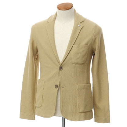 [New] LBM1911 Cotton Knit 2B Casual Jacket Beige [Size 48] [BEI] [S/S] [Condition Rank N] [Men&