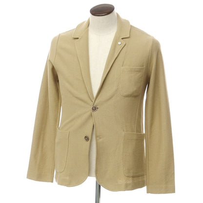 [New] LBM1911 Cotton Knit 2B Casual Jacket Beige [Size 52] [BEI] [S/S] [Condition Rank N] [Men&