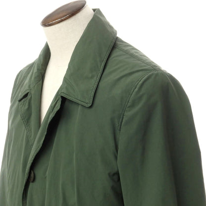 [New outlet] LBM1911 Polyester nylon trench coat, dark green [52] [Condition rank N-] [Men&