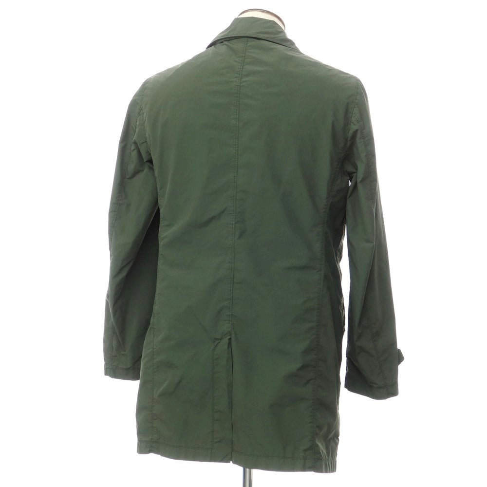 [New outlet] LBM1911 Polyester nylon trench coat, dark green [52] [Condition rank N-] [Men&