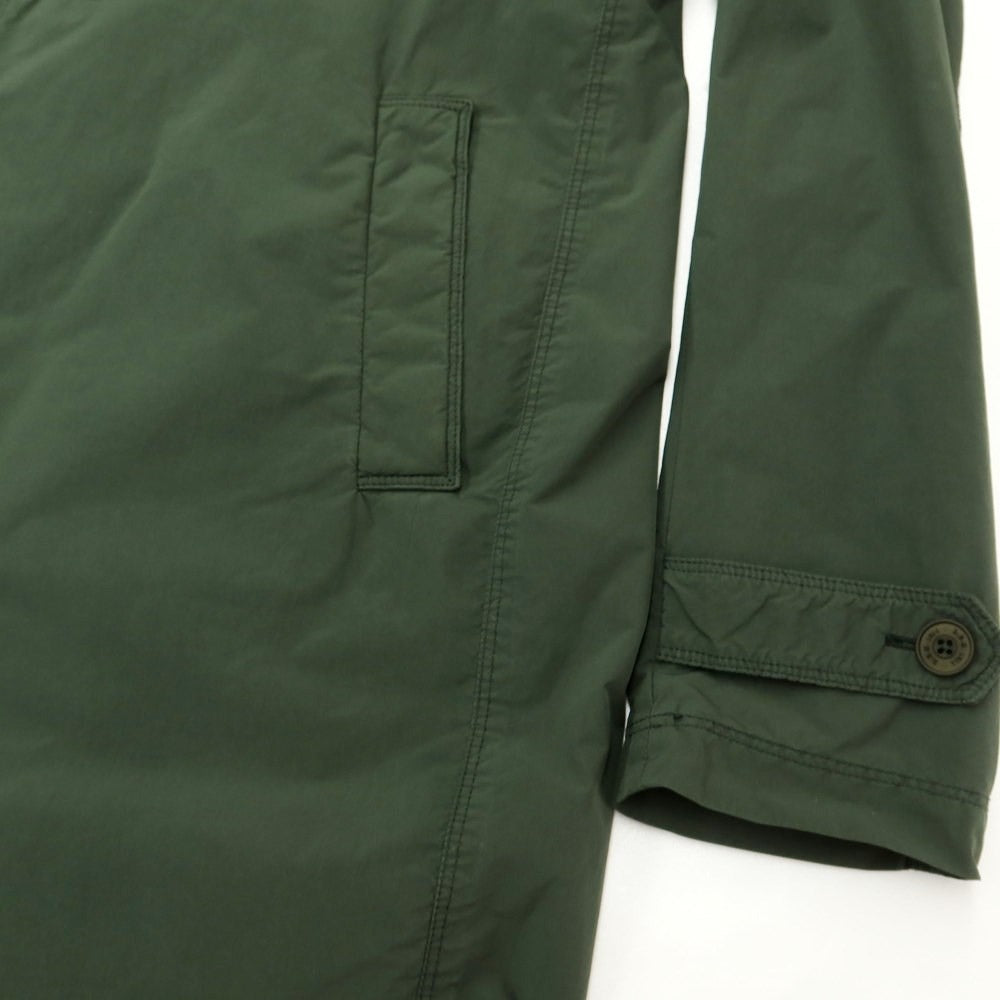 [New outlet] LBM1911 Polyester nylon trench coat, dark green [52] [Condition rank N-] [Men&