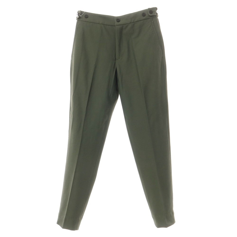 [New] LBM1911 Stretch Nylon Casual Slacks Pants
 Olive [Size 46] [GRN] [S/S] [Condition Rank N] [Men&