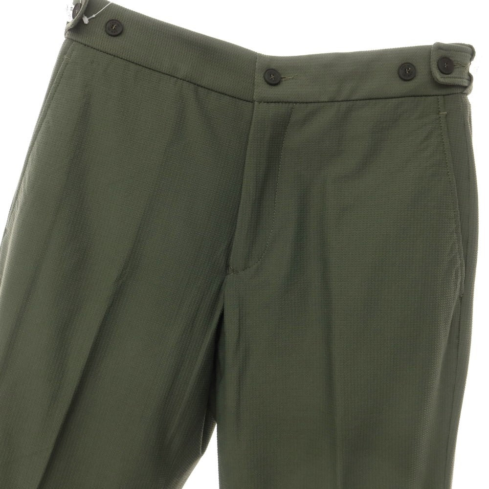 [New] LBM1911 Stretch Nylon Casual Slacks Pants
 Olive [Size 46] [GRN] [S/S] [Condition Rank N] [Men&