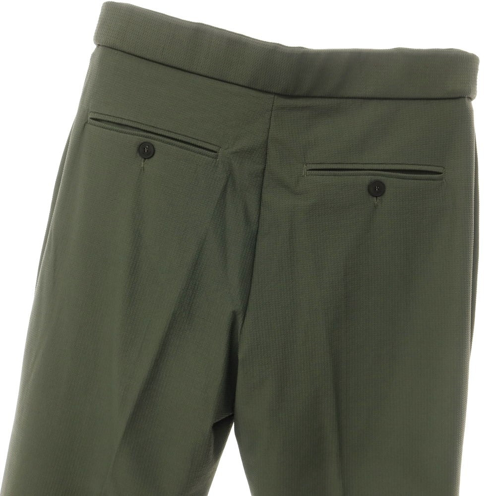 [New] LBM1911 Stretch Nylon Casual Slacks Pants
 Olive [Size 46] [GRN] [S/S] [Condition Rank N] [Men&