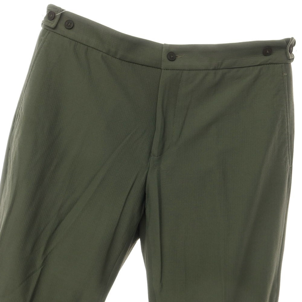 [New] LBM1911 Stretch Nylon Casual Slacks Pants
 Olive [Size 54] [GRN] [S/S] [Condition Rank N] [Men&