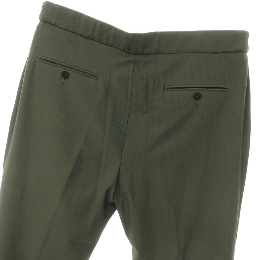 [New] LBM1911 Stretch Nylon Casual Slacks Pants
 Olive [Size 54] [GRN] [S/S] [Condition Rank N] [Men&