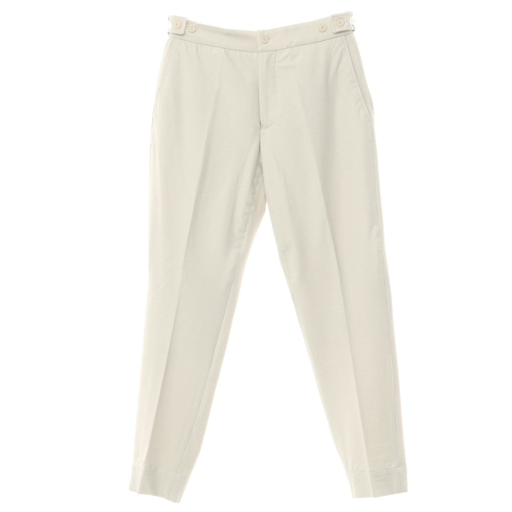 [New] LBM1911 Stretch Nylon Casual Slacks Pants Light Beige [Size 46] [BEI] [S/S] [Condition Rank N] [Men&