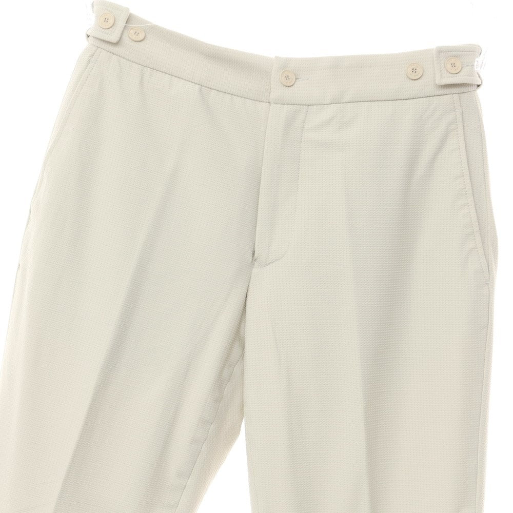 [New] LBM1911 Stretch Nylon Casual Slacks Pants Light Beige [Size 46] [BEI] [S/S] [Condition Rank N] [Men&