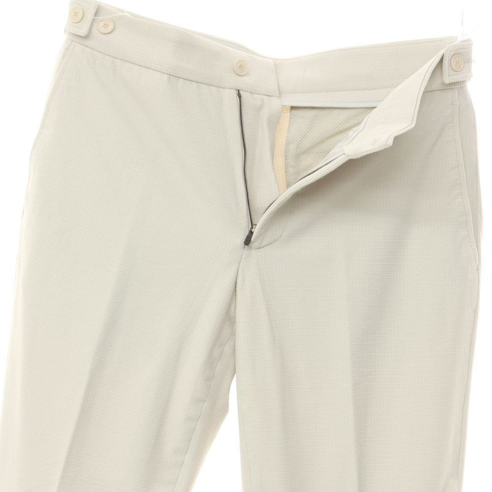 [New] LBM1911 Stretch Nylon Casual Slacks Pants Light Beige [Size 46] [BEI] [S/S] [Condition Rank N] [Men&