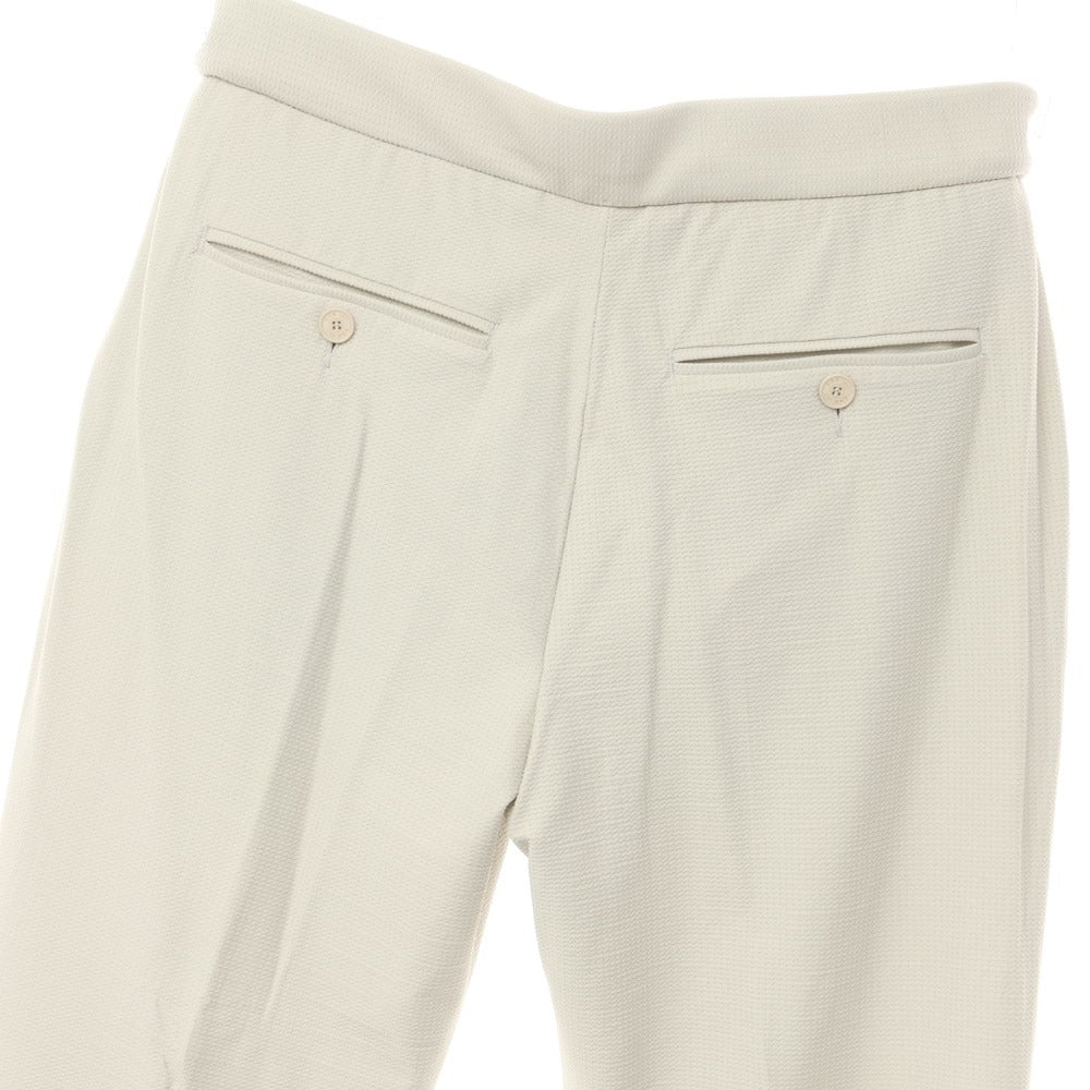 [New] LBM1911 Stretch Nylon Casual Slacks Pants Light Beige [Size 46] [BEI] [S/S] [Condition Rank N] [Men&