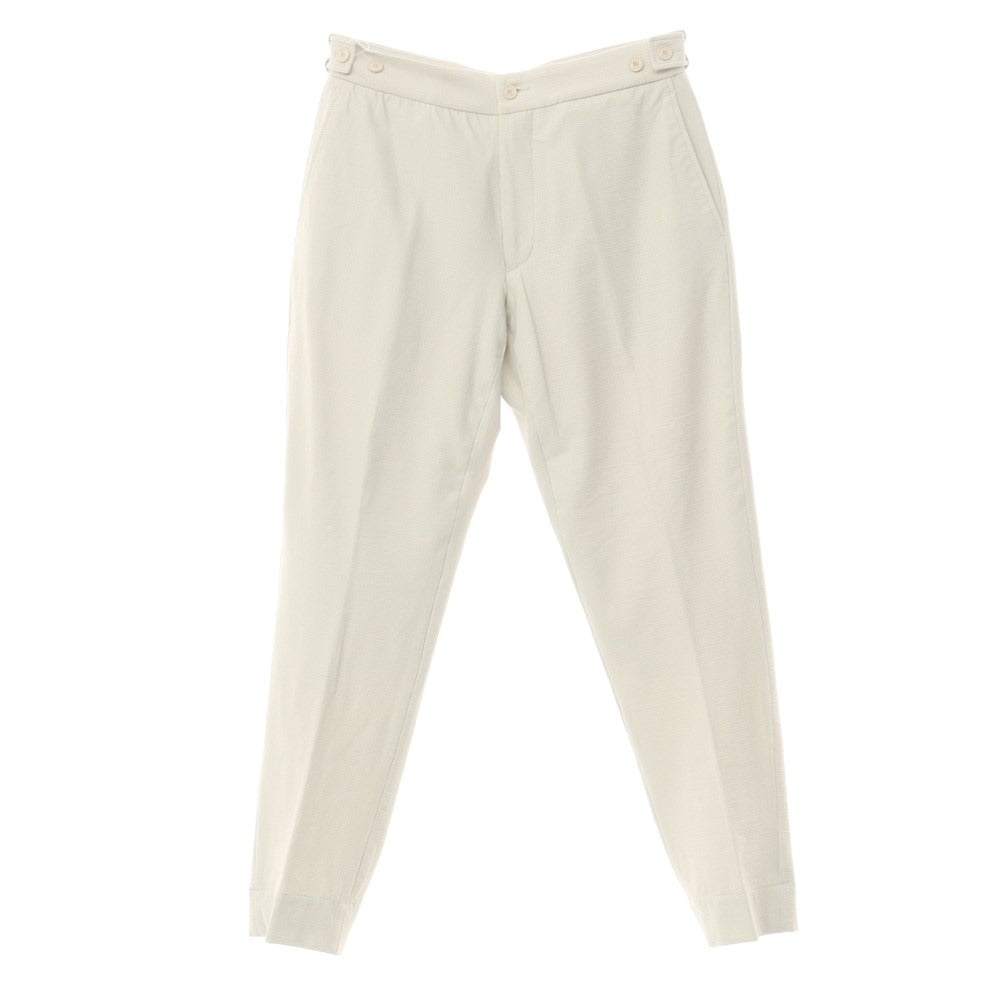 [New] LBM1911 Stretch Nylon Casual Slacks Pants Light Beige [Size 48] [BEI] [S/S] [Condition Rank N] [Men&