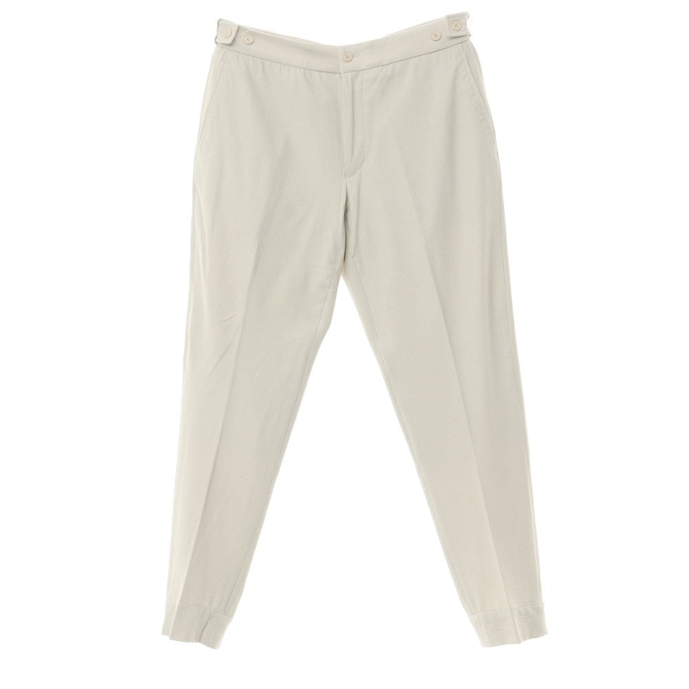 [New] LBM1911 Stretch Nylon Casual Slacks Pants Light Beige [Size 50] [BEI] [S/S] [Condition Rank N] [Men&