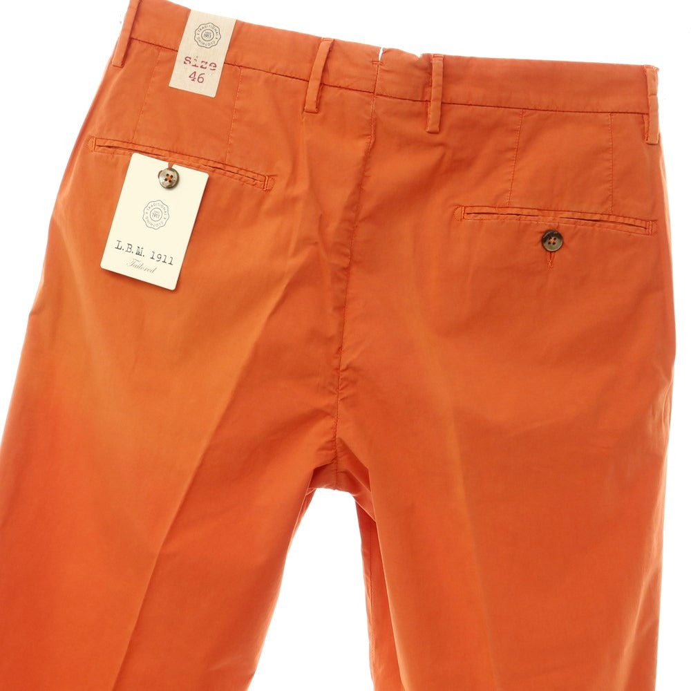 [New Outlet] LBM1911 Stretch Cotton Casual Slacks Pants
 Orange [Size 46] [ORG] [S/S] [Condition Rank N-] [Men&